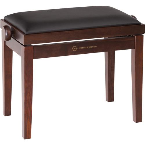 K&M 13720 Piano Bench Wooden Frame with Rosewood Matte Finish
