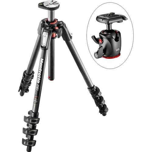 Manfrotto MT190CXPRO4 Carbon Fiber Tripod w XPRO Ball Head w 200PL Quick Release System