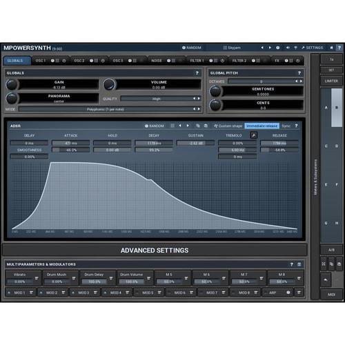 MeldaProduction MPowerSynth - Virtual Synthesizer