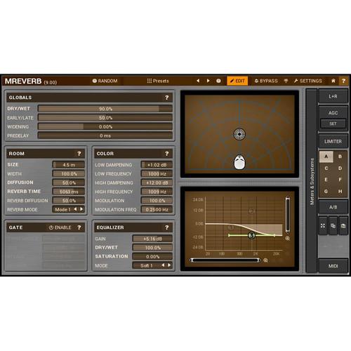 MeldaProduction MReverb - Reverb Plug-In