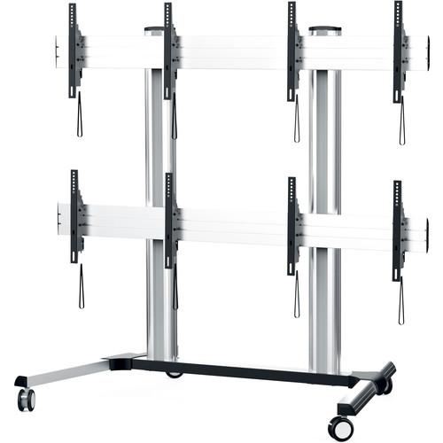 Middle Atlantic DisplayStation Series Monitor Wall with Casters