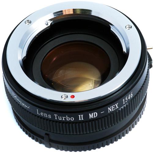 Mitakon Zhongyi Lens Turbo Adapter V2 for Full-Frame Minolta MD-Mount Lens to Sony E-Mount APS-C Camera