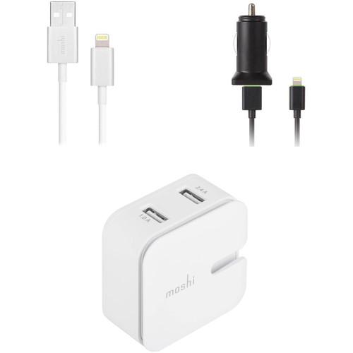 Moshi Dual-Port Charging Kit for Lightning Devices