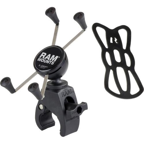 RAM MOUNTS Tough-Claw Mount with X-Grip Cradle for Large Smartphones