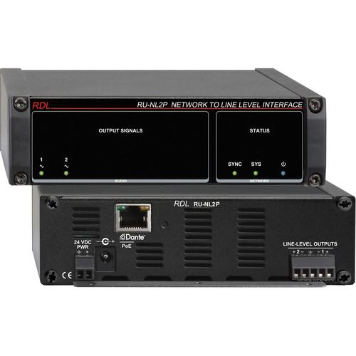 RDL RU-NL2P Network to Line-Level Interface