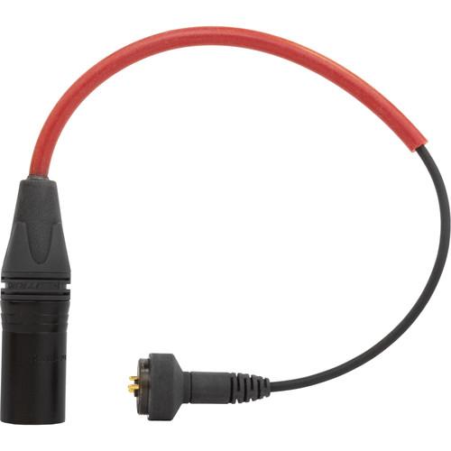 Rycote 17032 Cyclone 3-Pin XLRM to MZL Cable for Sennheiser Mics