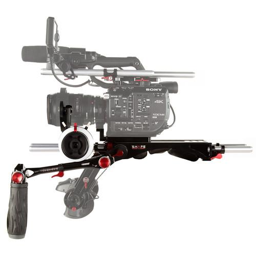 SHAPE Baseplate Bundle Rig with Metabones Support & Follow Focus Pro for Sony FS5 FS5M2