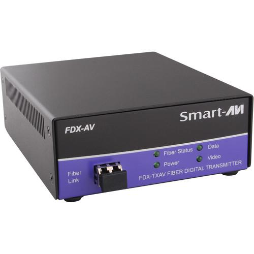 Smart-AVI FDX-TXAVS Digital Signage and Multimedia over Multimode Fiber Extender