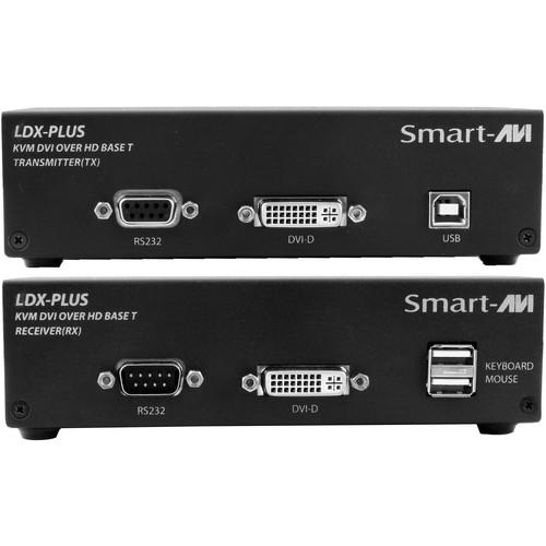 Smart-AVI LDX-Plus-S Long-Range DVI-D, USB Keyboard and Mouse, RS-232, and Audio Extender Kit