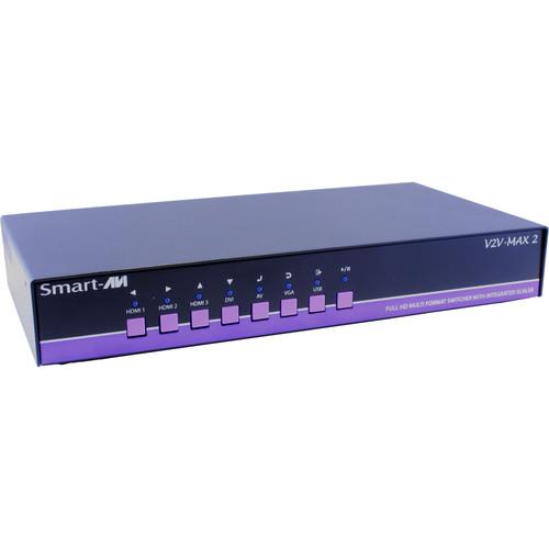 Smart-AVI V2V-MAX-2 Full HD Automatic Switcher with Integrated Scaler