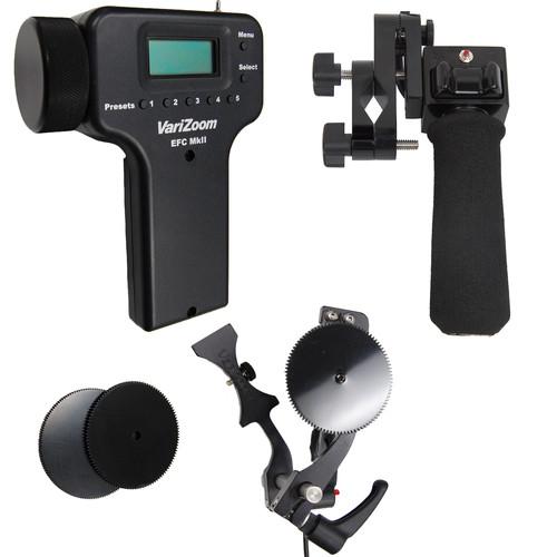 VariZoom Deluxe Zoom Controller and Electronic Focus Controller Bundle for Fujinon ENG-Style Lenses