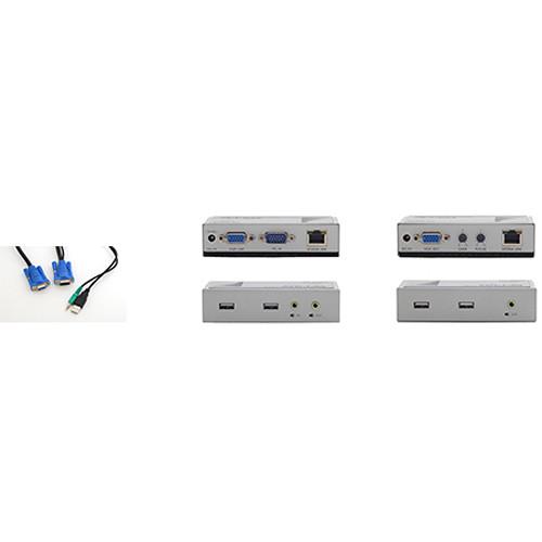 Apantac Touch Screen Extender Set with VGA, Audio, and USB