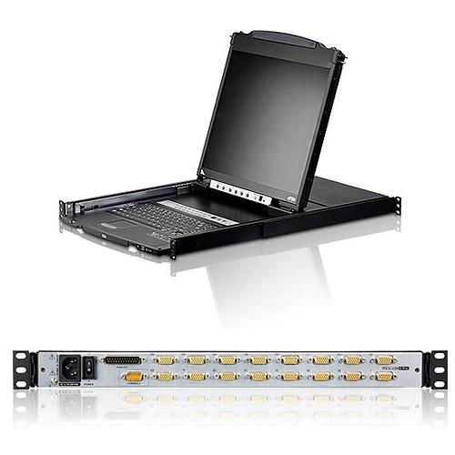 ATEN CL5816N 16-Port Dual Rail LCD KVM Switch