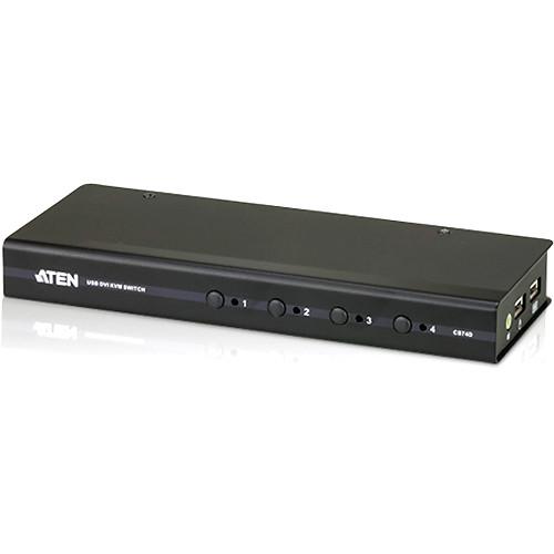 ATEN CS74D 4-Port USB DVI KVM Switch