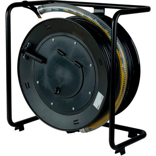 Camplex ProTac Series 4-Channel Single Mode Fiber Optic Tactical Snake on Reel with ST Connector