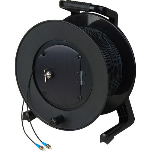 Camplex Simplex Single-Mode ST Fiber Optic Tactical Cable Reel