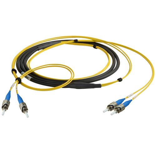 Camplex Two-Channel ST Single-Mode Fiber Optic Tactical Snake