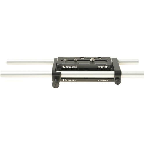 Chrosziel LWS 15 HD Baseplate with 15mm Rods for Panasonic HPX-250