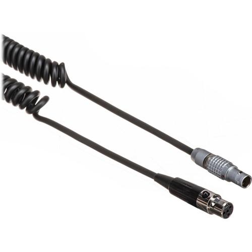 Core SWX ARRI 2-Pin LEMO to TVLogic Mini-XLR Coiled Cable