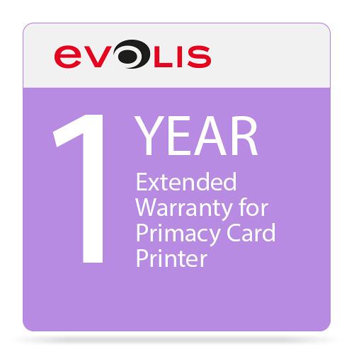 Evolis 1-Year Extended Warranty for Primacy Card Printer