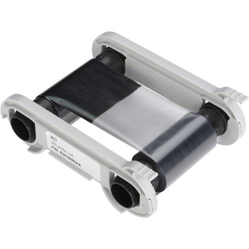 Evolis 2 Panel KO Monochrome Ribbon with Black TT & Overlay