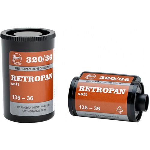Foma RETROPAN 320 soft Black and White Negative Film