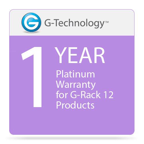 G-Technology Platinum 1-Year Service Warranty for G-Rack 12 Products