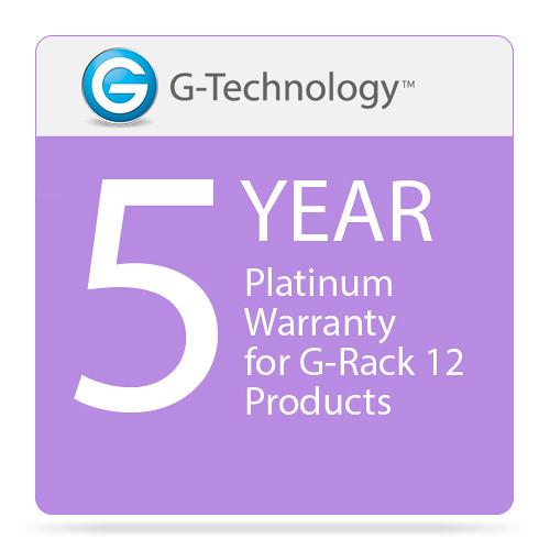 G-Technology Platinum 5-Year Service Warranty for G-Rack 12 Products