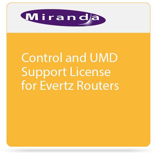 Grass Valley Control and UMD Support License for Evertz Routers