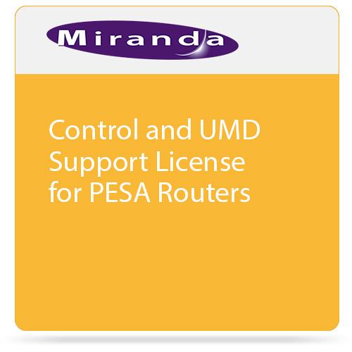 Grass Valley Control and UMD Support License for PESA Routers