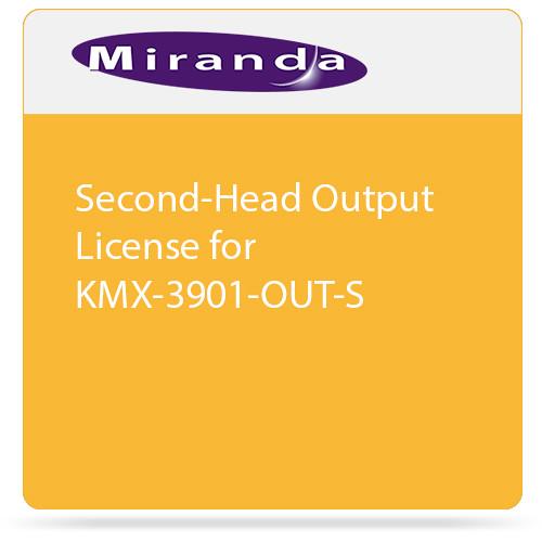 Grass Valley Second-Head Output License for KMX-3901-OUT-S