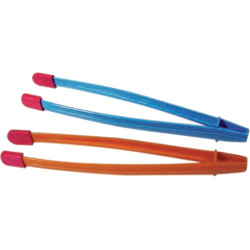 Kalt Plastic Print Tongs with Rubber Tips