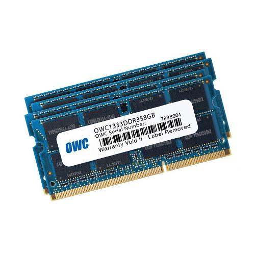 OWC Other World Computing 32GB DDR3 1333 MHz SO-DIMM Memory Kit