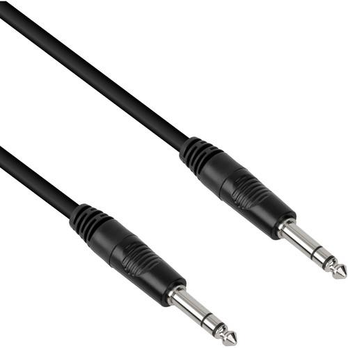 Pearstone PM-TRS 1 4" TRS Male to 1 4" TRS Male Interconnect Cable