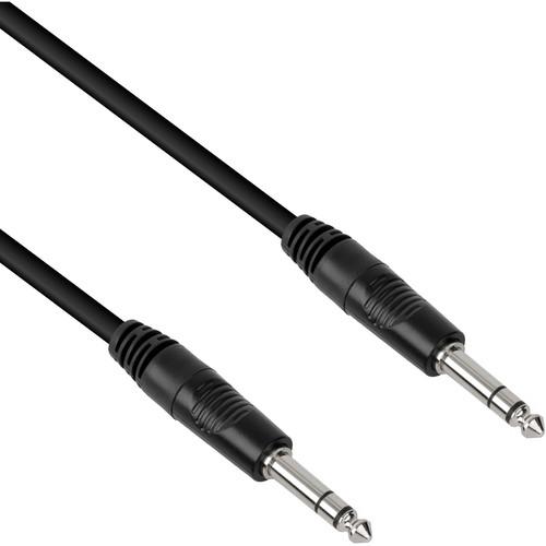 Pearstone PM-TRS 1 4" TRS Male to 1 4" TRS Male Interconnect Cable