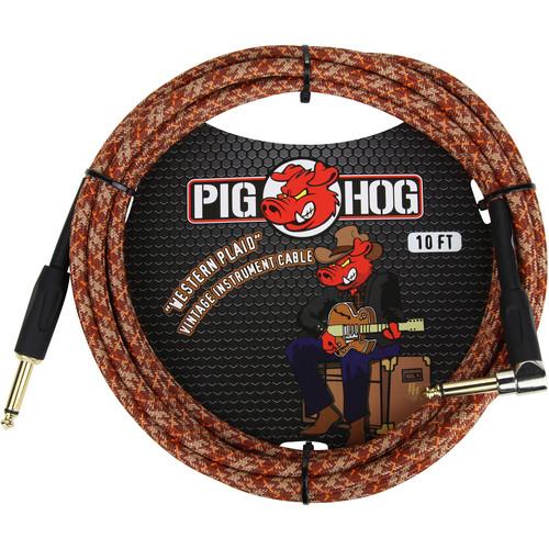 Pig Hog Vintage-Series Woven Instrument Cable