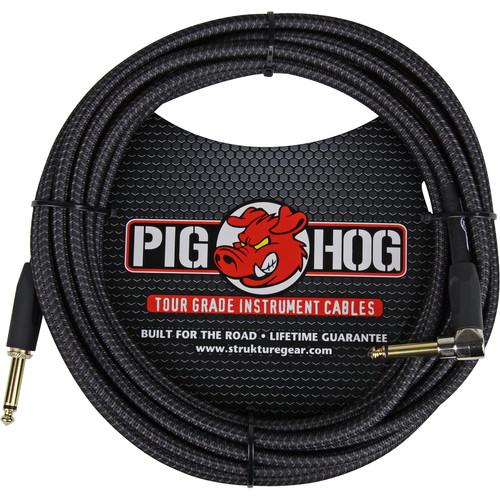 Pig Hog Vintage-Series Woven Instrument Cable