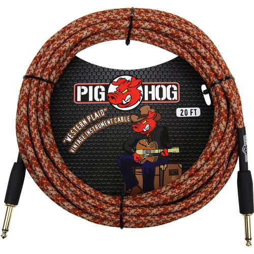 Pig Hog Vintage-Series Woven Instrument Cable