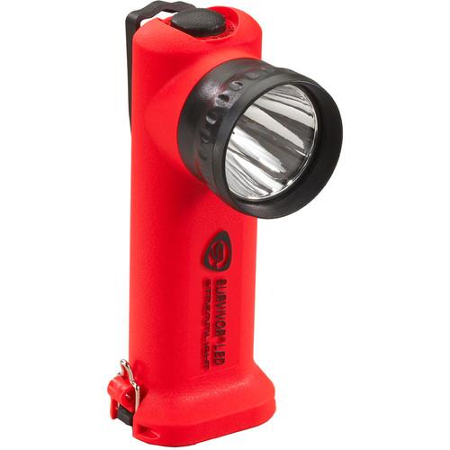 Streamlight Survivor Right-Angle Alkaline LED Flashlight with Four AA Battery Pack