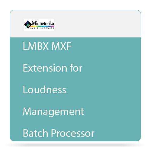 SurCode LMBX MXF Extension for Loudness