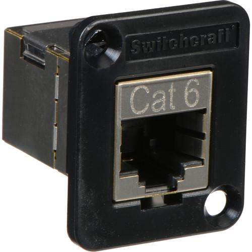 Switchcraft EH Series Ethernet Cat 6 Shielded Feedthru Adapter