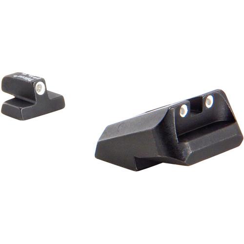 Trijicon S&W Novak .40 .45 10mm 3 Dot Bright & Tough Night Sight Set