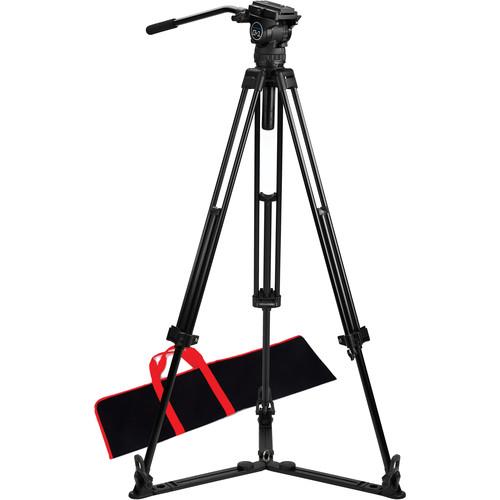 Acebil CS-18G Professional Tripod System with Ground-Level Spreader