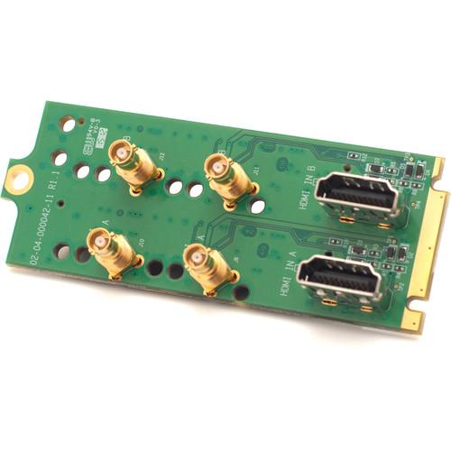 Apantac Triple-Rate 1 x 4 SDI Distribution Amplifier with Passive Loop-Output