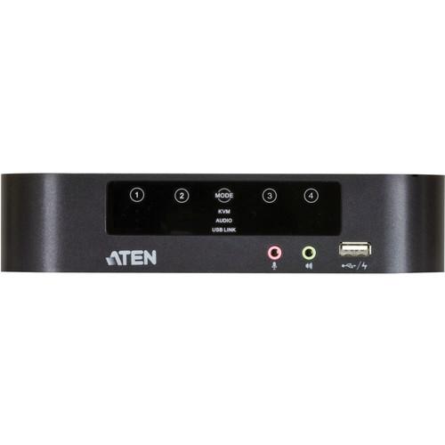 ATEN 4-port USB 2.0 Dual View Mini DisplayPort KVMP Switch