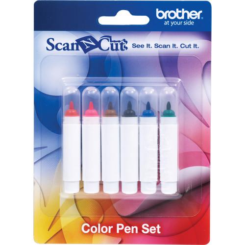 Brother Color Pen Set for CM100DM, CM250, and CM550DX ScanNCut Machines