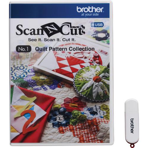 Brother USB No. 1 Quilt Pattern Collection for ScanNCut Machines
