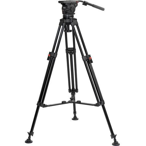 Cartoni Focus 12 Fluid Head with A302 Tripod Legs & Mid-Spreader