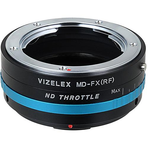 FotodioX Minolta MD Lens to Fujifilm X-Mount Camera Vizelex ND Throttle Adapter