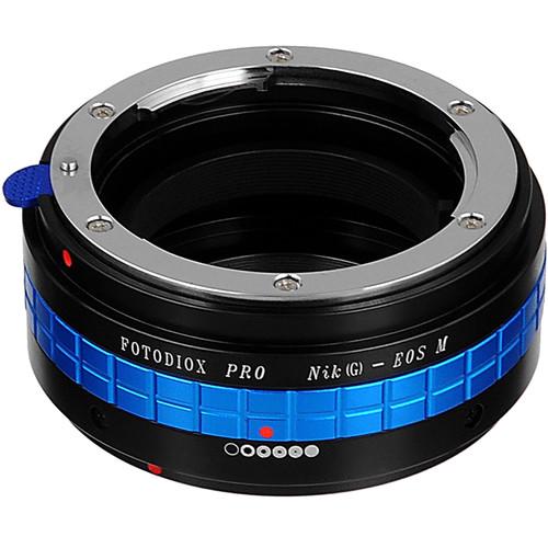 FotodioX Pro Lens Mount Adapter for Nikon F-Mount Lens to Canon EF-M Mount Camera